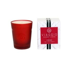 NEW Cali Viaggio Chicago Sage, Vanilla and Tobacco Scented Candle 11oz
